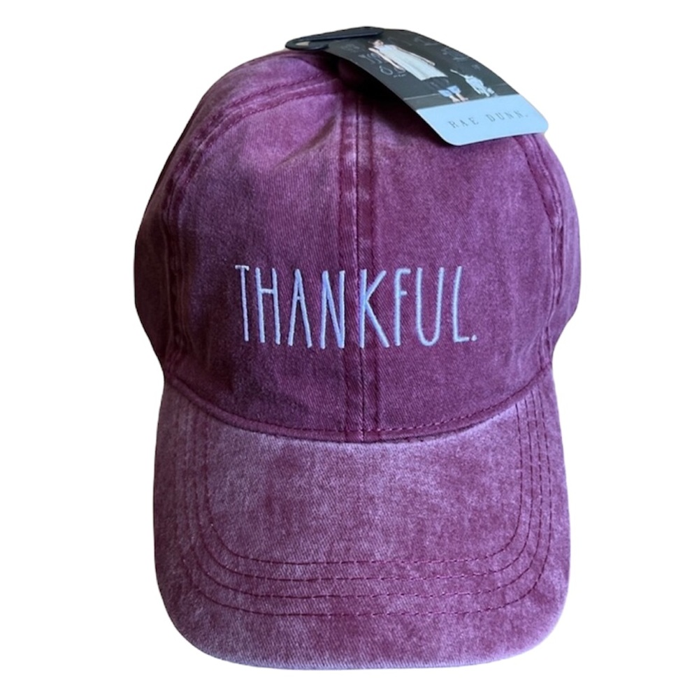 🆕 Rae Dunn THANKFUL Baseball Hat